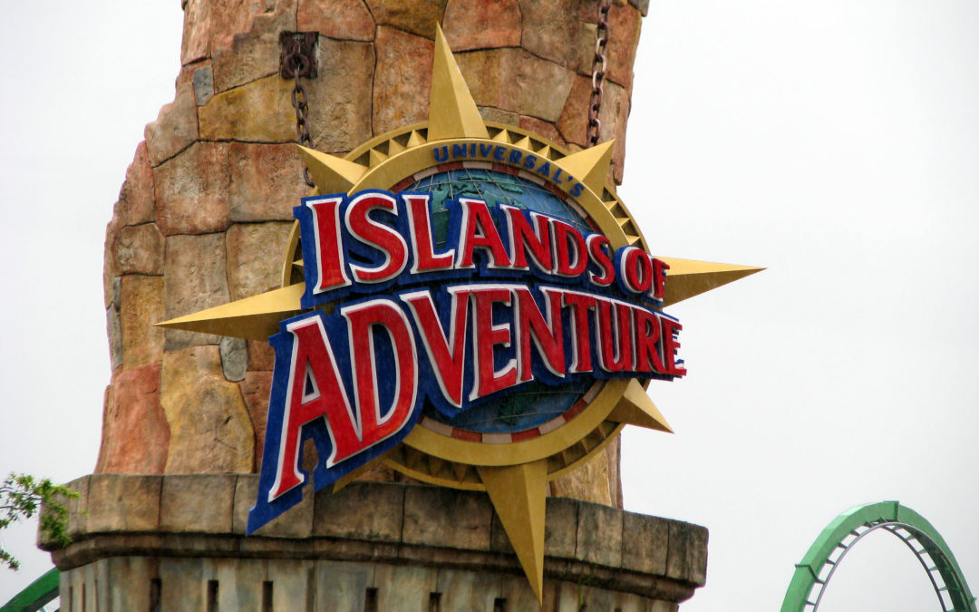 Universal's Islands of Adventure Viewpoint - Port of Entry (2015
