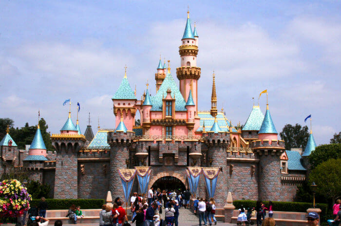 Disneyland, CA Front Entrance